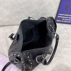 Y2K Style Shoulder Bag Faux Leather Large Capacity Crossbody