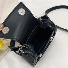 Chain Crossbody Bag PU Shoulder Bag Women's Casual Stylish Handbag