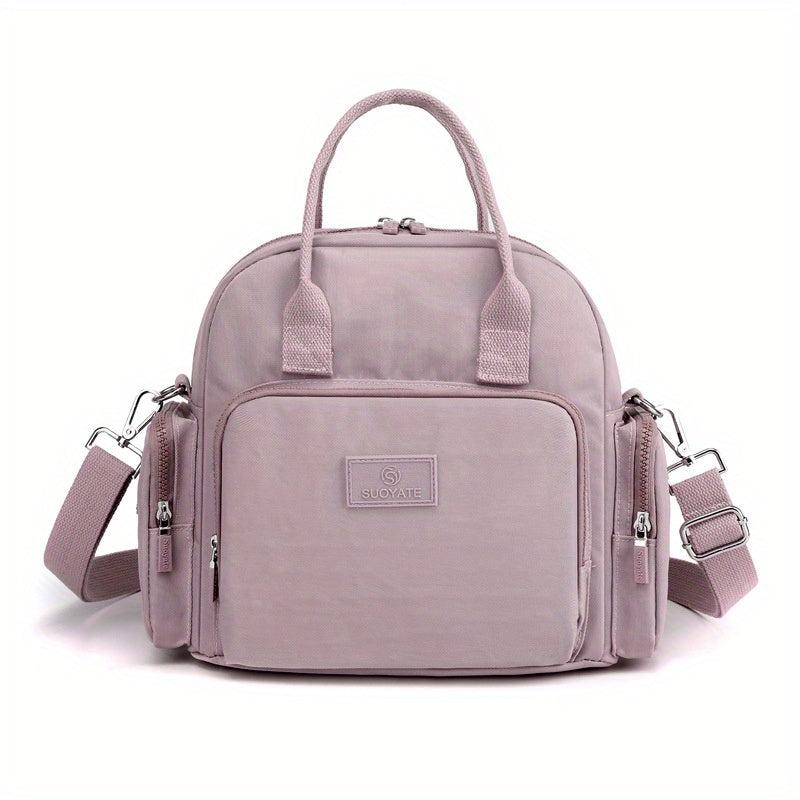 Casual Nylon Crossbody Bag Multifunctional Backpack