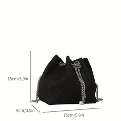Bucket Bag Women's Chain Crossbody Purse