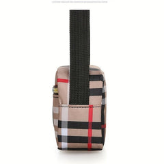 Women's Vintage Square Bag Zipper Shoulder Bag Crossbody Bag
