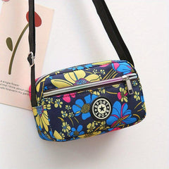 Women's Vintage Square Bag Zipper Shoulder Bag Crossbody Bag