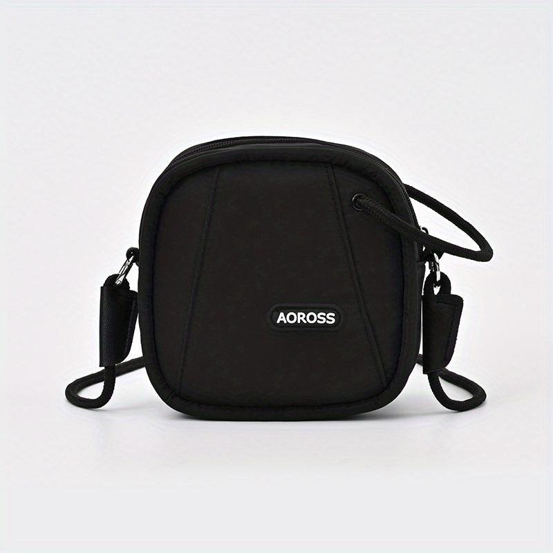 Minimalist Casual Square Crossbody Bag Solid Color Storage Purse
