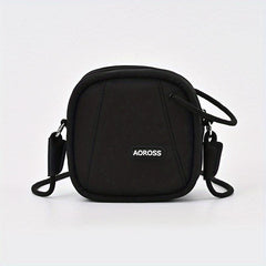 Minimalist Casual Square Crossbody Bag Solid Color Storage Purse