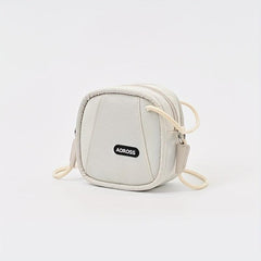 Minimalist Casual Square Crossbody Bag Solid Color Storage Purse