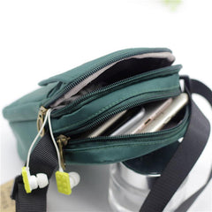 Canvas Crossbody Bag Women's Multifunctional Phone Bag
