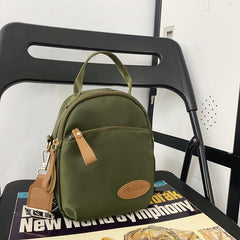 Casual Square Zipper Shoulder Bag Lightweight Crossbody Bag
