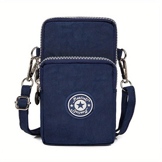 Zipper Phone Bag Small Coin Purse Versatile Shoulder Bag