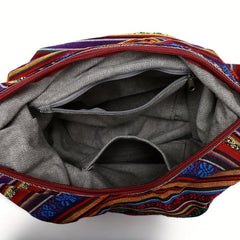 Bohemian Ethnic Crossbody Sling Bag for Traveling