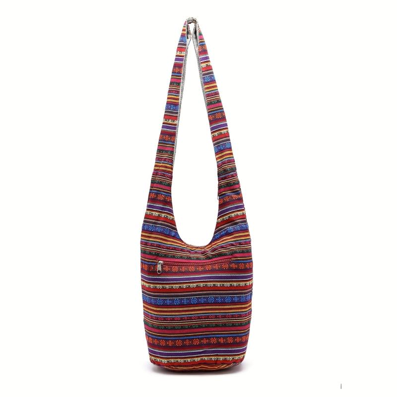 Bohemian Ethnic Crossbody Sling Bag for Traveling