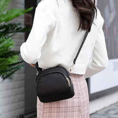 Solid Mini Shoulder Bag Top Handle Crossbody Handbag