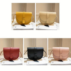 Women's PU Leather Crossbody Bag Flap Coin Purse