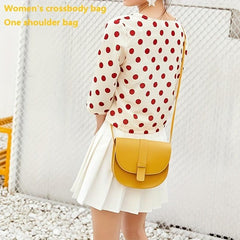 Women's PU Leather Crossbody Bag Flap Coin Purse
