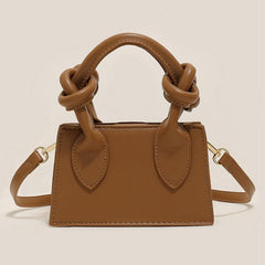 Small Square Bag Zipper Shoulder Bag Crossbody Purse