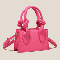 Small Square Bag Zipper Shoulder Bag Crossbody Purse