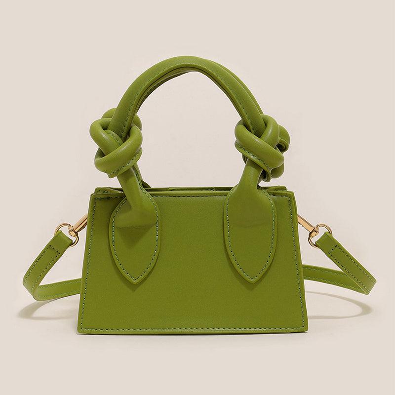 Small Square Bag Zipper Shoulder Bag Crossbody Purse