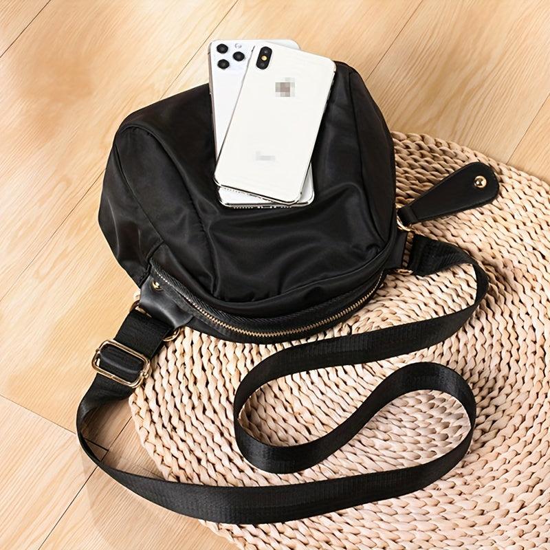 Casual Nylon Shell Bag Small Crossbody Bag For Women