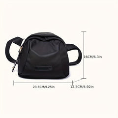 Casual Nylon Shell Bag Small Crossbody Bag For Women