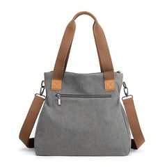 Canvas Crossbody Bag Women Travel Handbag Casual Shoulder Bag