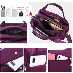 Waterproof Oxford Cloth Handbag Casual Travel Crossbody Bags Women