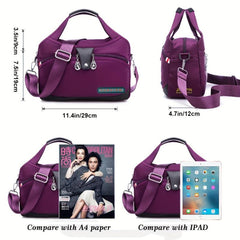 Waterproof Oxford Cloth Handbag Casual Travel Crossbody Bags Women