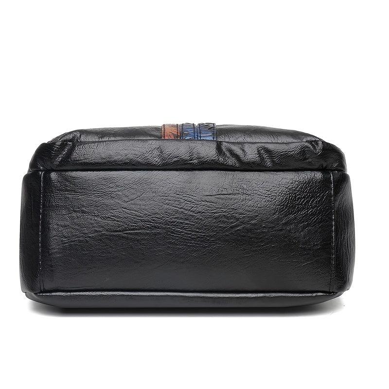 Floral Pattern Crossbody Bag for Women with Zipper Closure