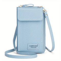 Zipper Mobile Phone Bag Small Crossbody Coin Purse