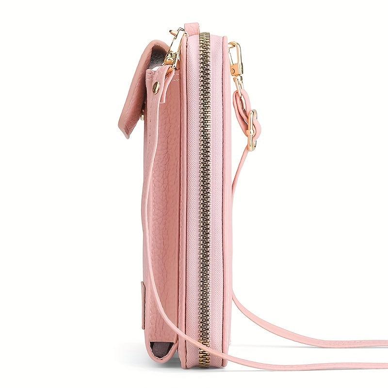 Zipper Mobile Phone Bag Small Crossbody Coin Purse