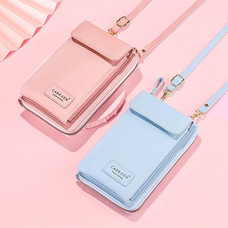 Zipper Mobile Phone Bag Small Crossbody Coin Purse