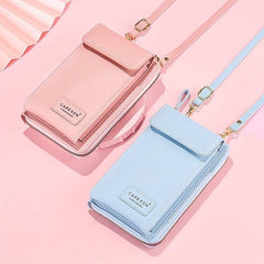Zipper Mobile Phone Bag Small Crossbody Coin Purse