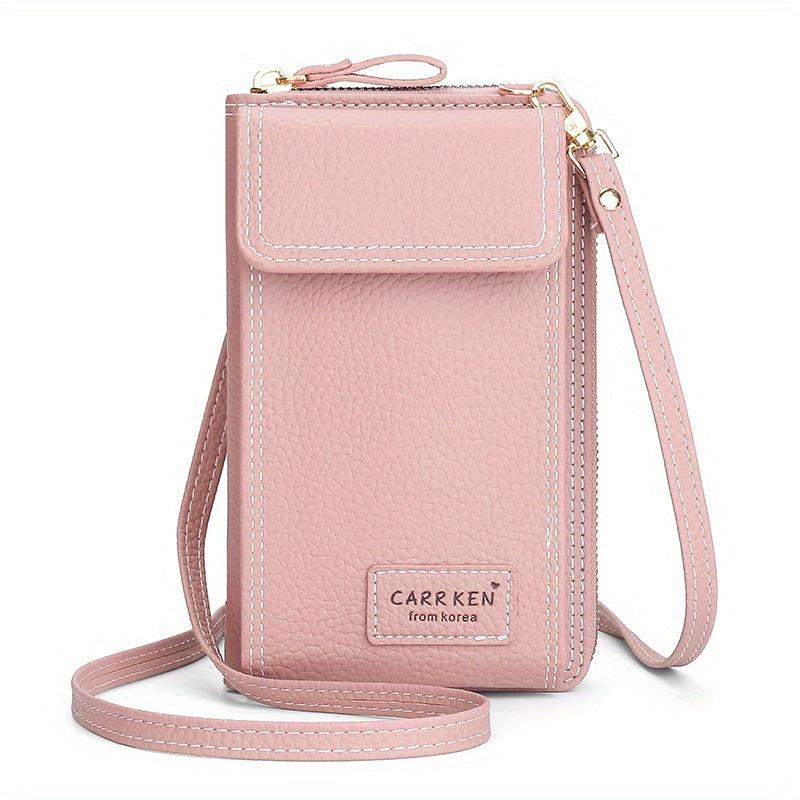 Zipper Mobile Phone Bag Small Crossbody Coin Purse