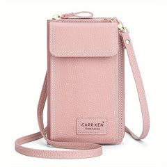 Zipper Mobile Phone Bag Small Crossbody Coin Purse