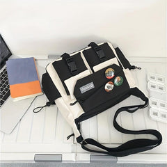 Nylon Messenger Bag Shoulder Bag Large Capacity Crossbody Bag