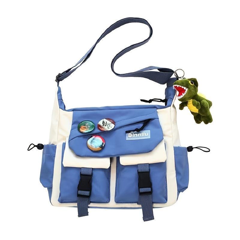 Nylon Messenger Bag Shoulder Bag Large Capacity Crossbody Bag