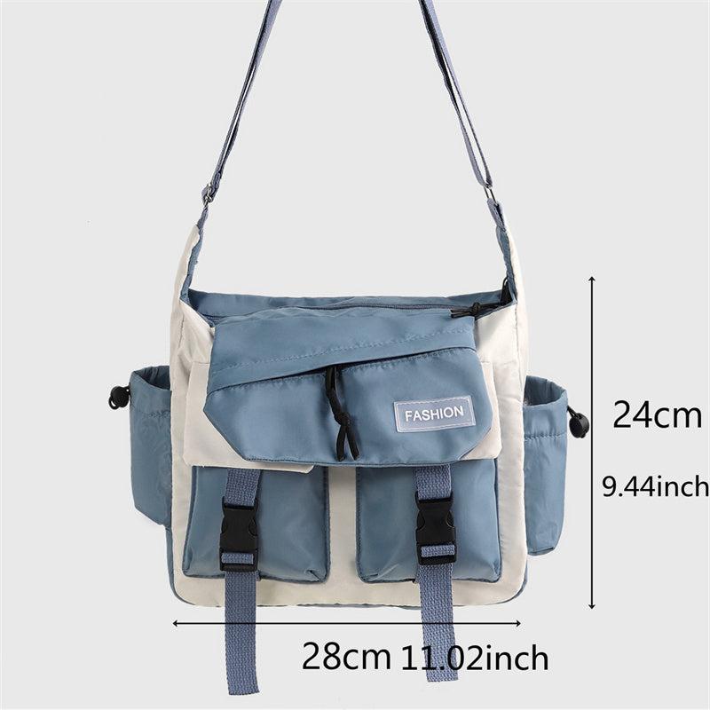 Nylon Messenger Bag Shoulder Bag Large Capacity Crossbody Bag