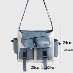 Nylon Messenger Bag Shoulder Bag Large Capacity Crossbody Bag