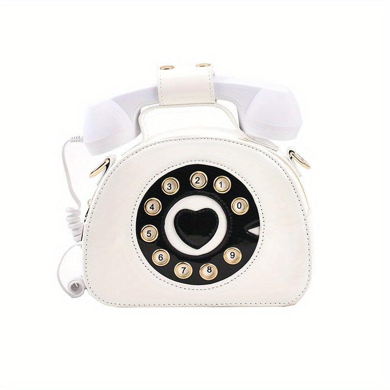 Y2K Telephone Handbag Crossbody Bag for Women