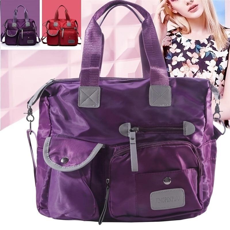 Large Capacity Crossbody Tote Bag Lightweight Shoulder Bag