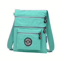 Waterproof Nylon Crossbody Bag Sports Fitness Gym Shoulder Bag