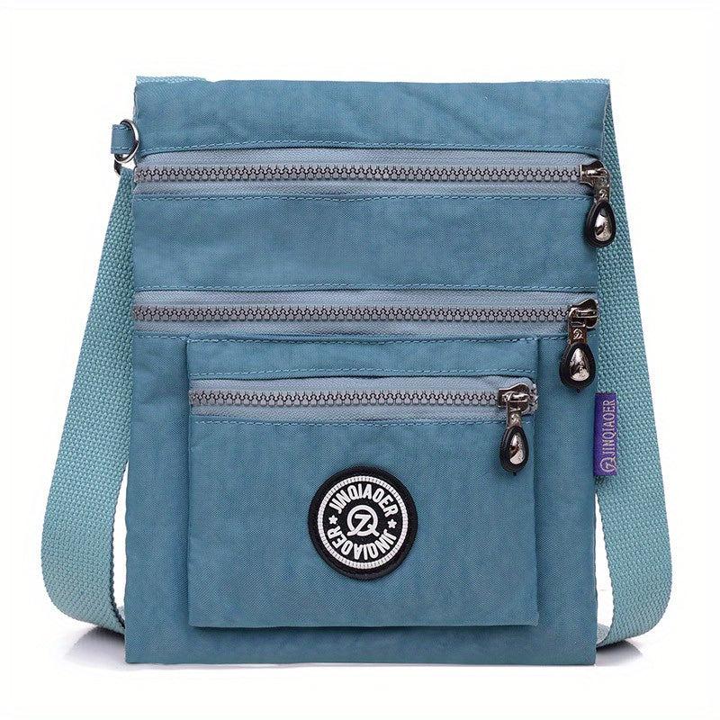 Waterproof Nylon Crossbody Bag Sports Fitness Gym Shoulder Bag