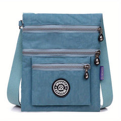 Waterproof Nylon Crossbody Bag Sports Fitness Gym Shoulder Bag