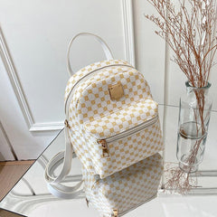 Geometric Pattern Backpack Lightweight Travel Vintage Bag