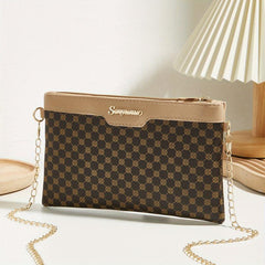 Polka Dot Crossbody Bag Chain Shoulder Square Purse