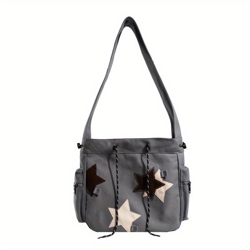 Stars Pattern Crossbody Bag Lightweight Shoulder Bag