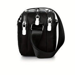 Quilted Crossbody Bag Nylon Shoulder Bag for Middle Aged and Elderly