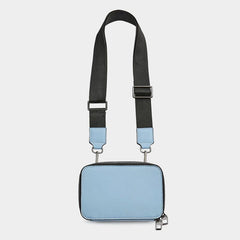 Zipper Crossbody Bag Casual All Match Shoulder Bag Portable Storage Bag