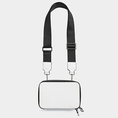 Zipper Crossbody Bag Casual All Match Shoulder Bag Portable Storage Bag