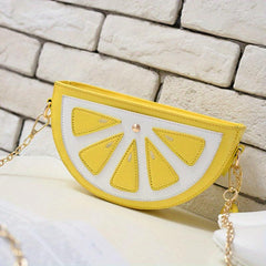 Watermelon Shaped Crossbody Bag Mini Shoulder Purse