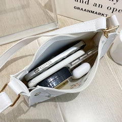 Embroidered Underarm Bag Stylish Crossbody