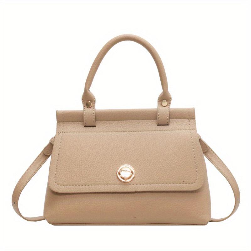 Stylish PU Crossbody Tote Bag Satchel Shoulder Bag for Women